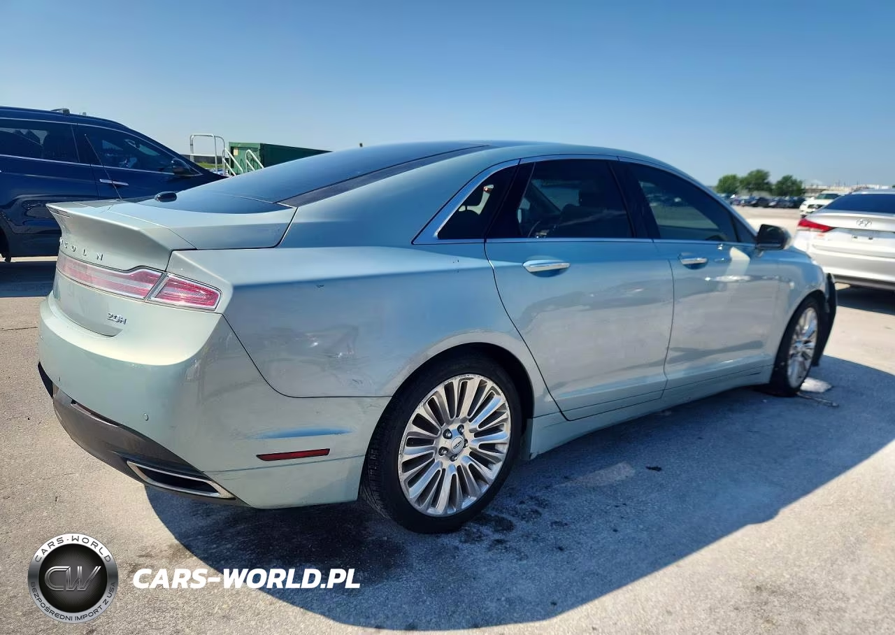 2013 Lincoln Mkz Hybrid VIN:3LN6L2LU3DR825480 - 3