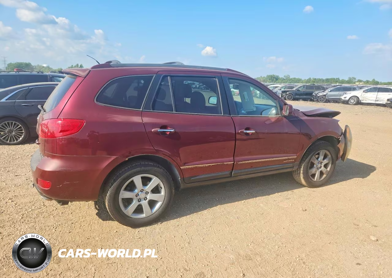 2007 Hyundai Santa Fe Se VIN:5NMSH73E47H007626 - 3