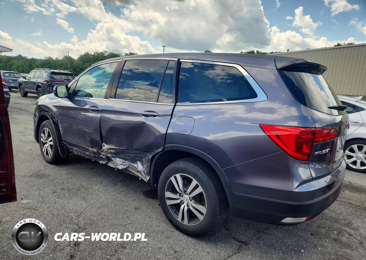 2017 Honda Pilot Exl VIN:5FNYF6H55HB046781 - 2
