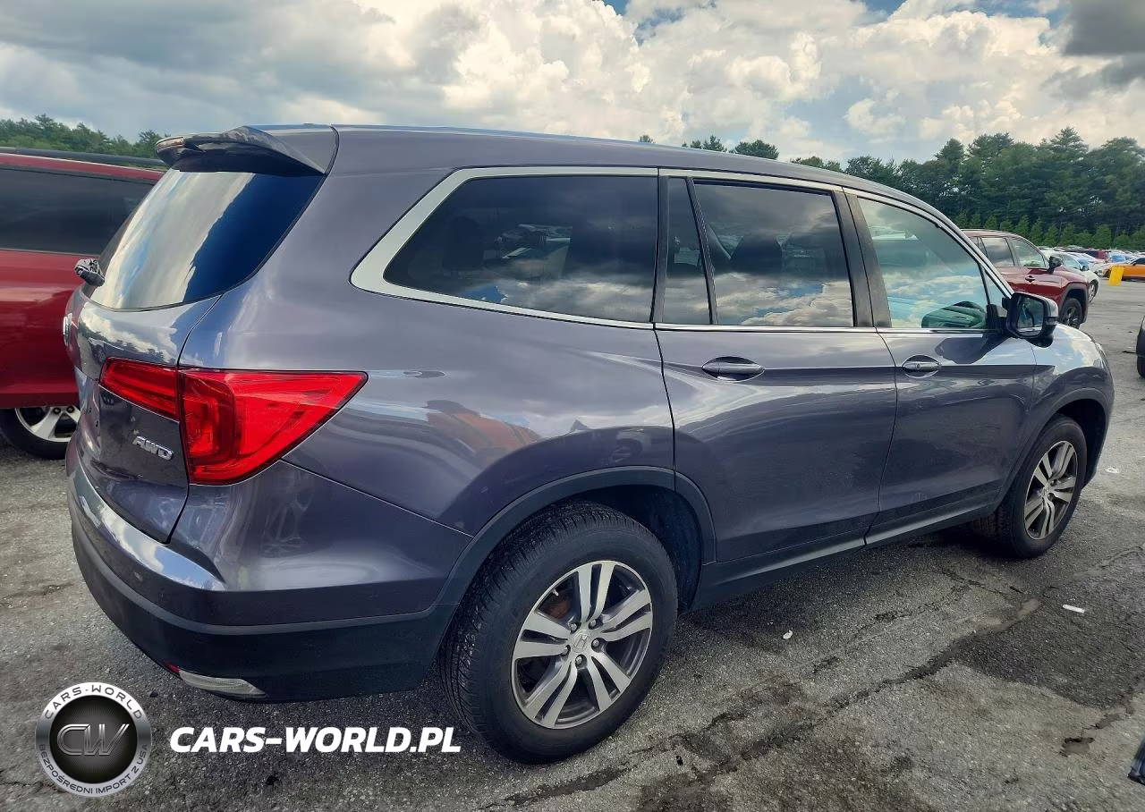 2017 Honda Pilot Exl VIN:5FNYF6H55HB046781 - 3