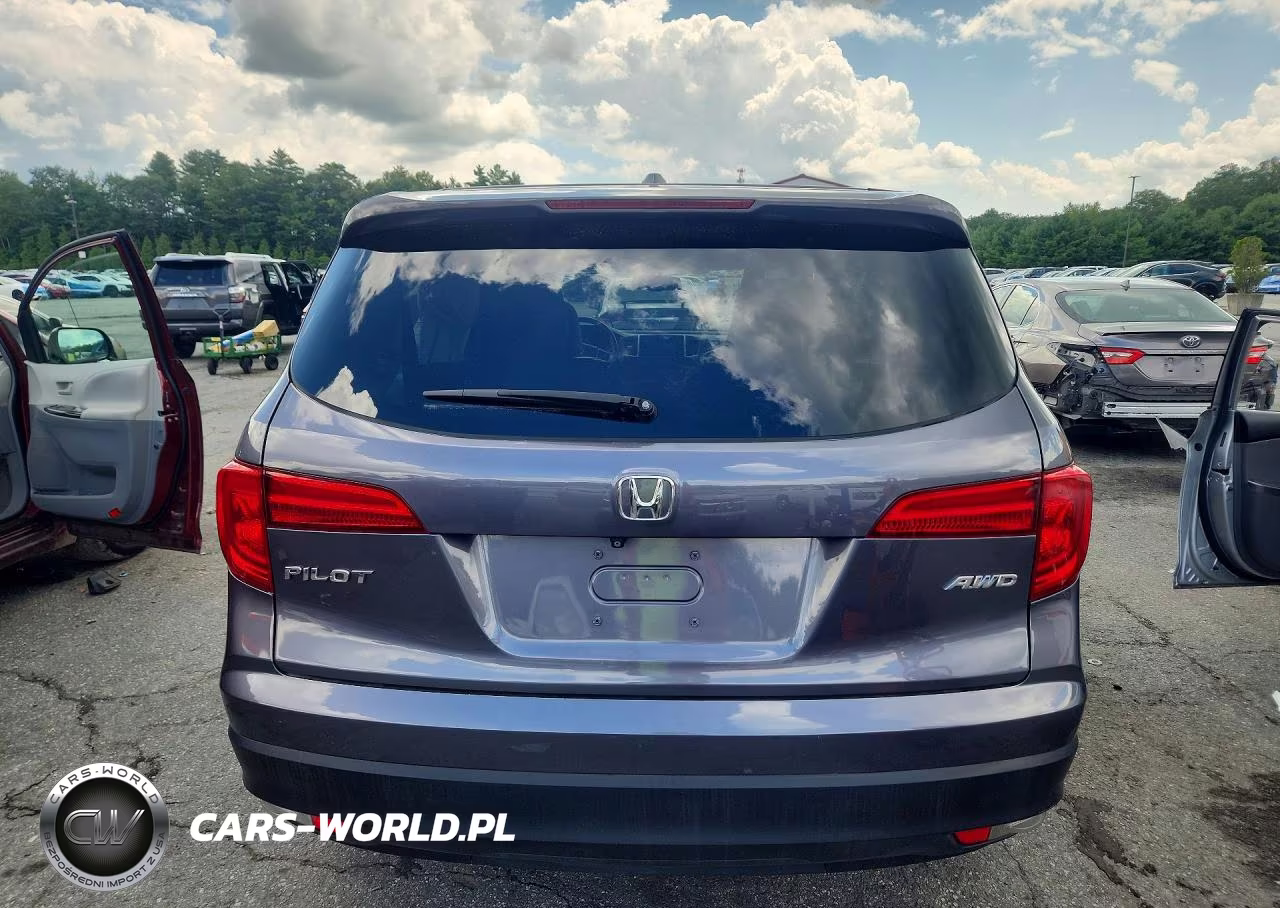 2017 Honda Pilot Exl VIN:5FNYF6H55HB046781 - 6