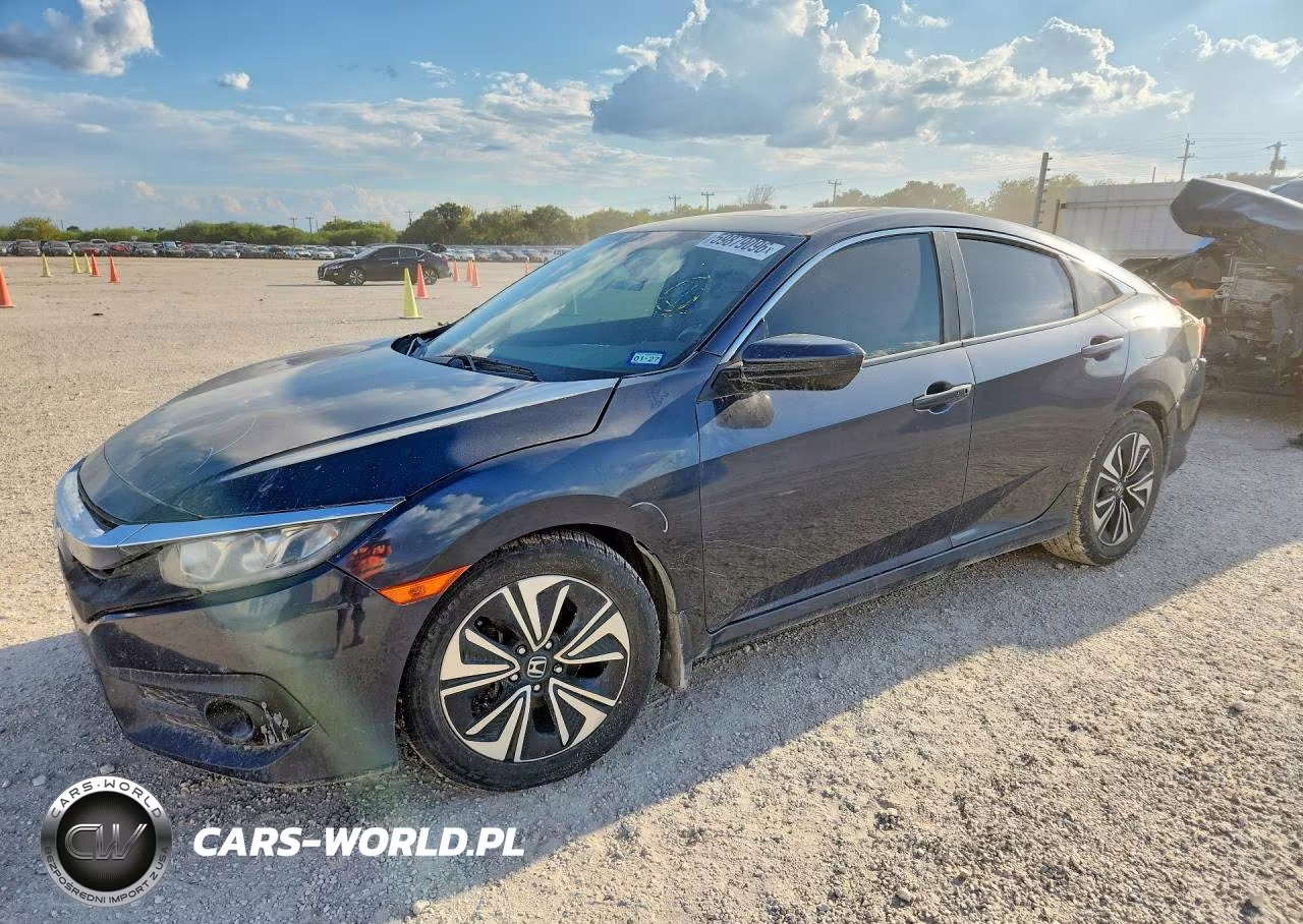 2018 Honda Civic Exl VIN:JHMFC1F76JX015671 - 1