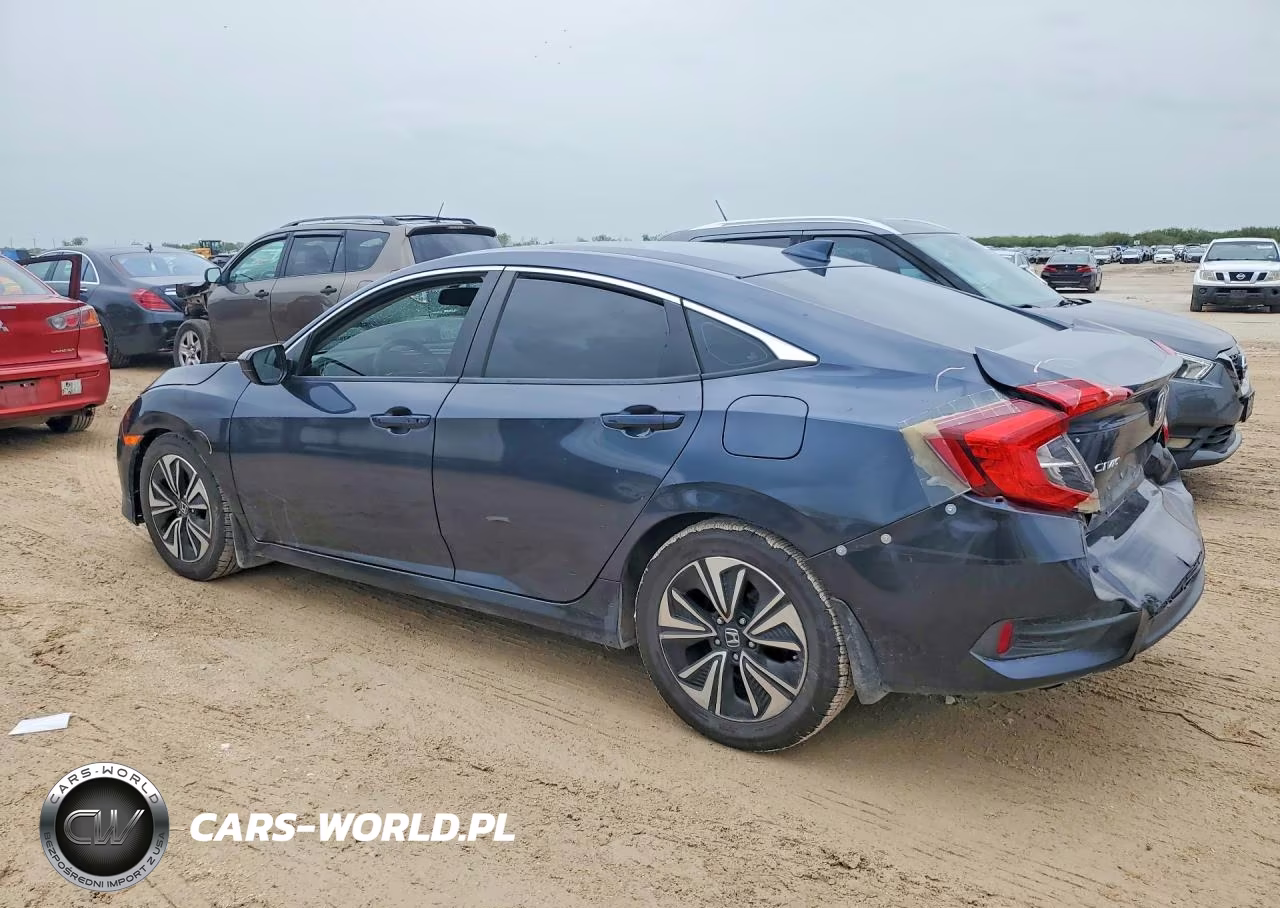 2018 Honda Civic Exl VIN:JHMFC1F76JX015671 - 2