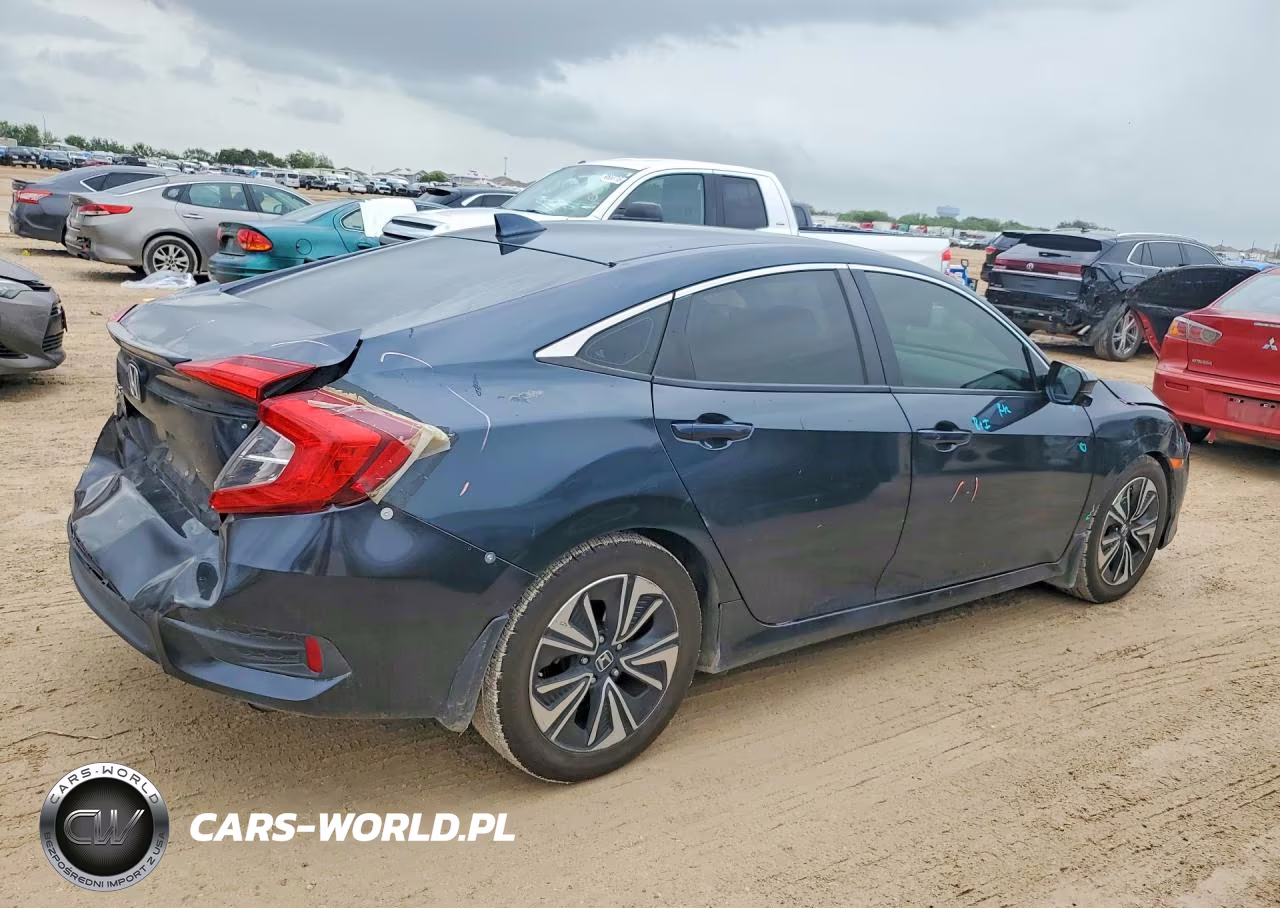 2018 Honda Civic Exl VIN:JHMFC1F76JX015671 - 3