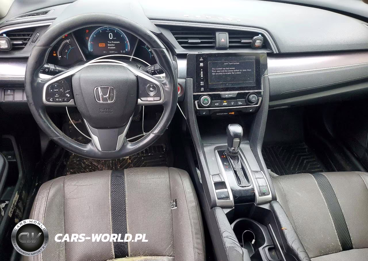 2018 Honda Civic Exl VIN:JHMFC1F76JX015671 - 8