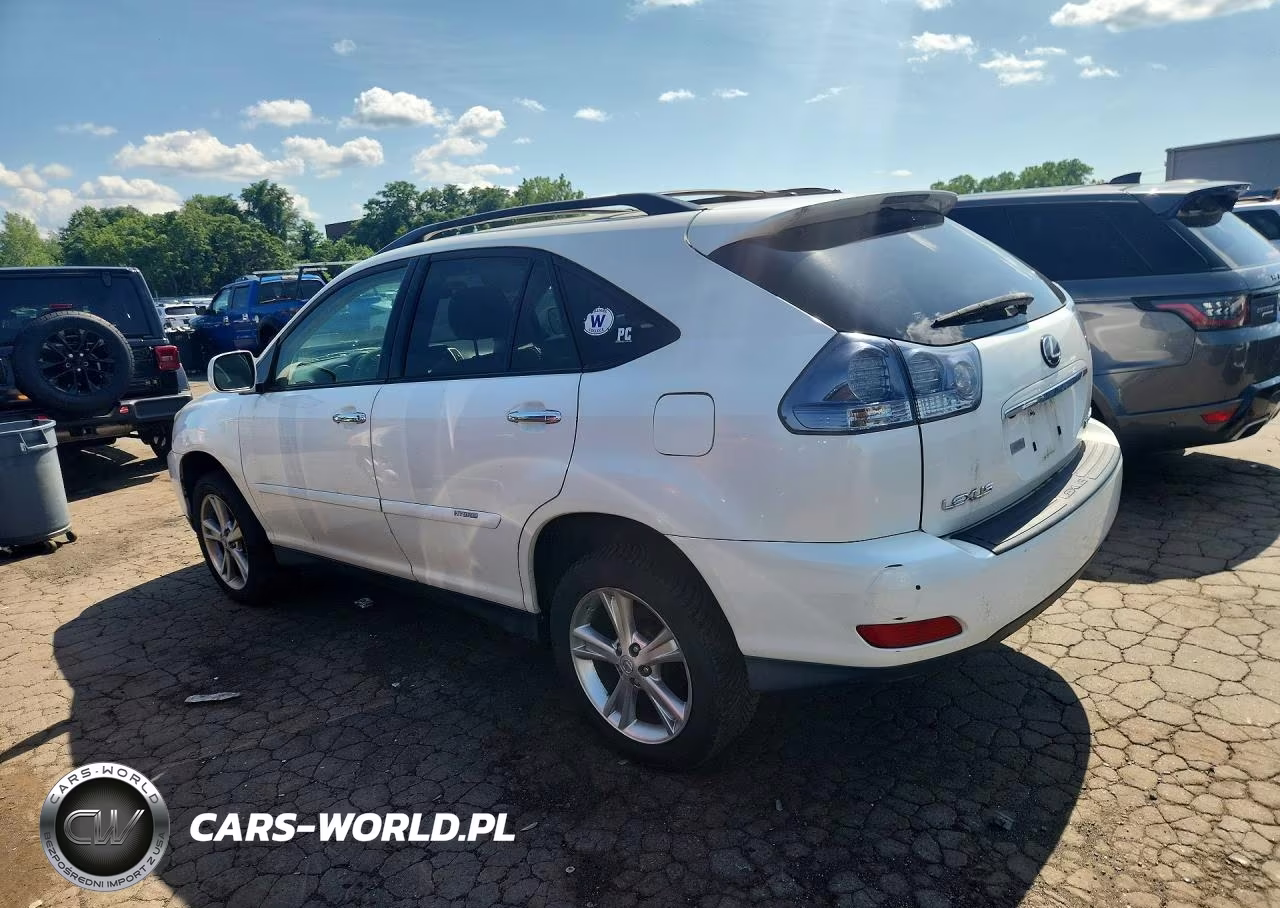 2008 Lexus Rx 400H VIN:JTJHW31UX82857492 - 2