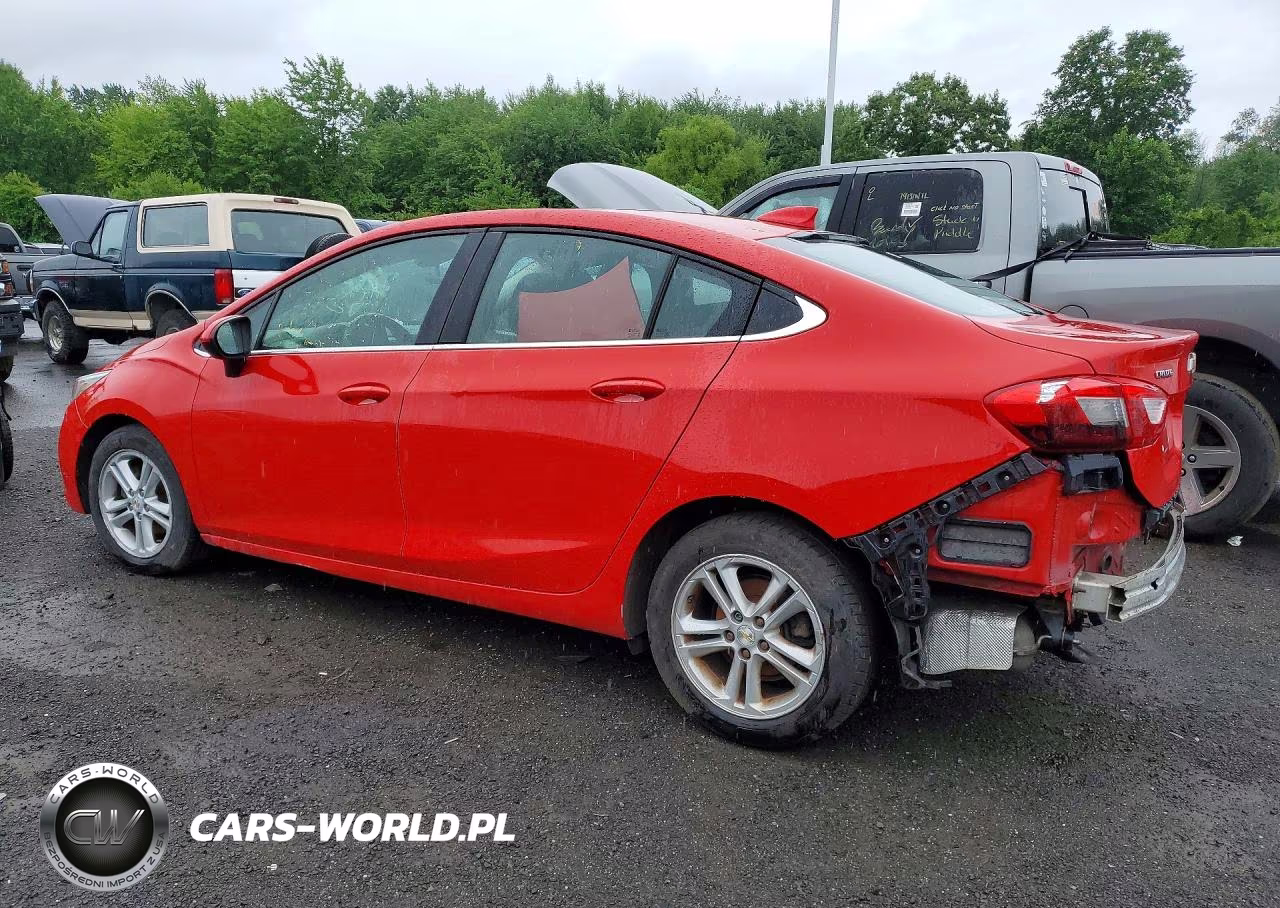 2016 Chevrolet Cruze Lt VIN:1G1BE5SM2G7272874 - 2