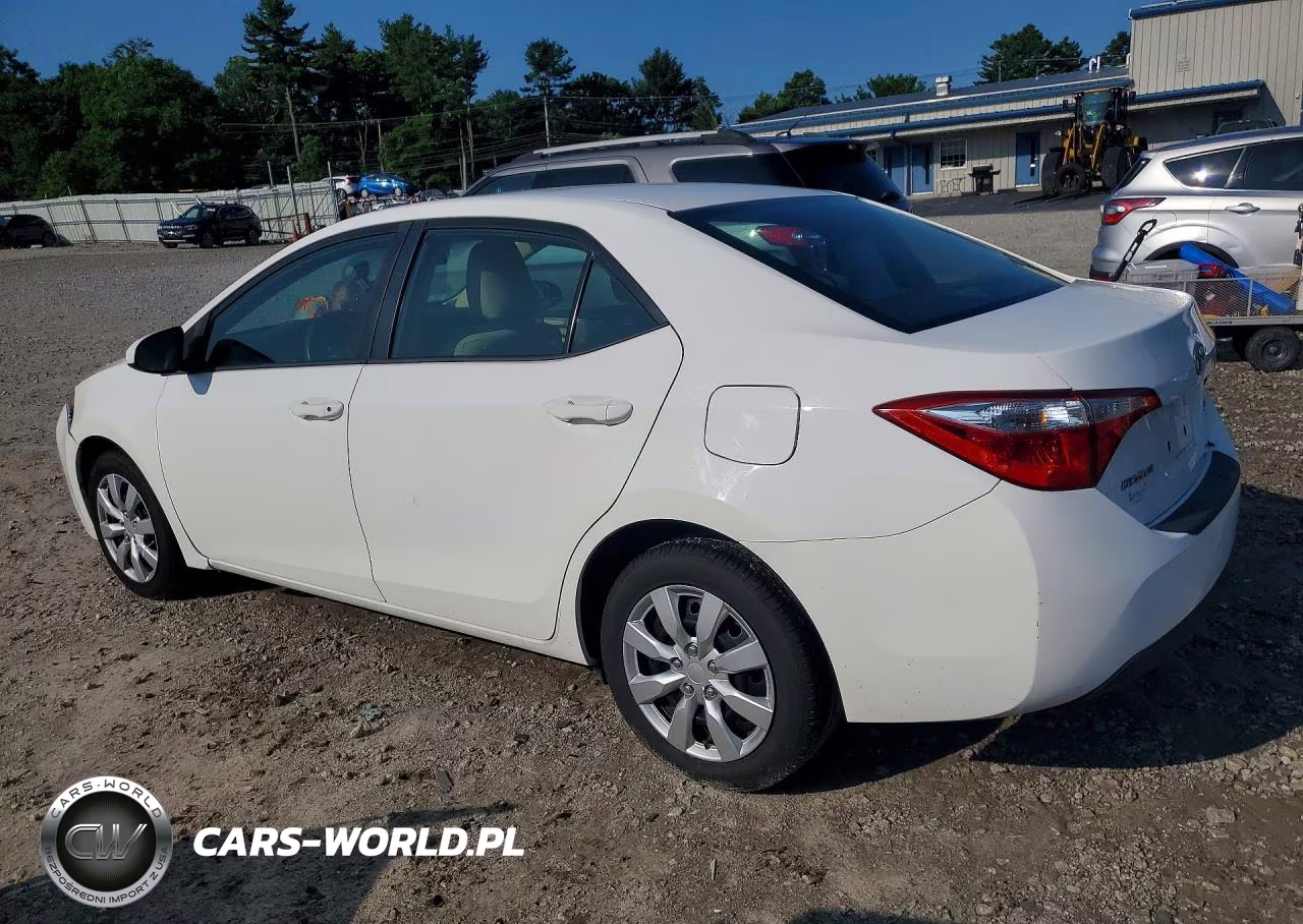 2014 Toyota Corolla Le VIN:2T1BURHE0EC207499 - 2