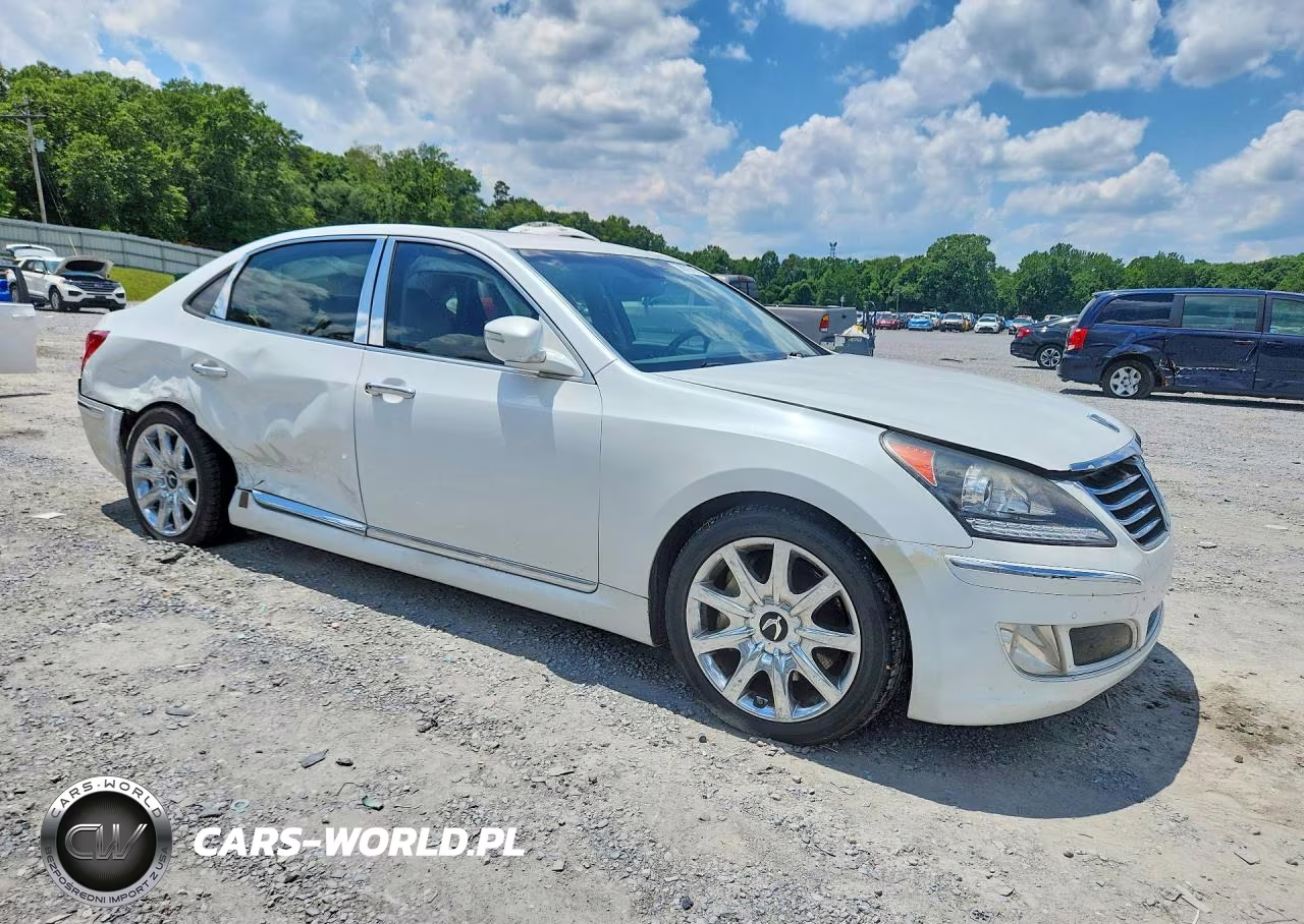 2013 Hyundai Equus Signature VIN:KMHGH4JH3DU058133 - 4