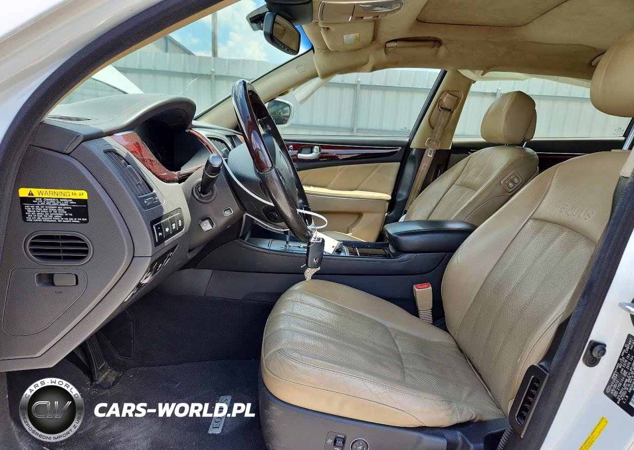 2013 Hyundai Equus Signature VIN:KMHGH4JH3DU058133 - 7