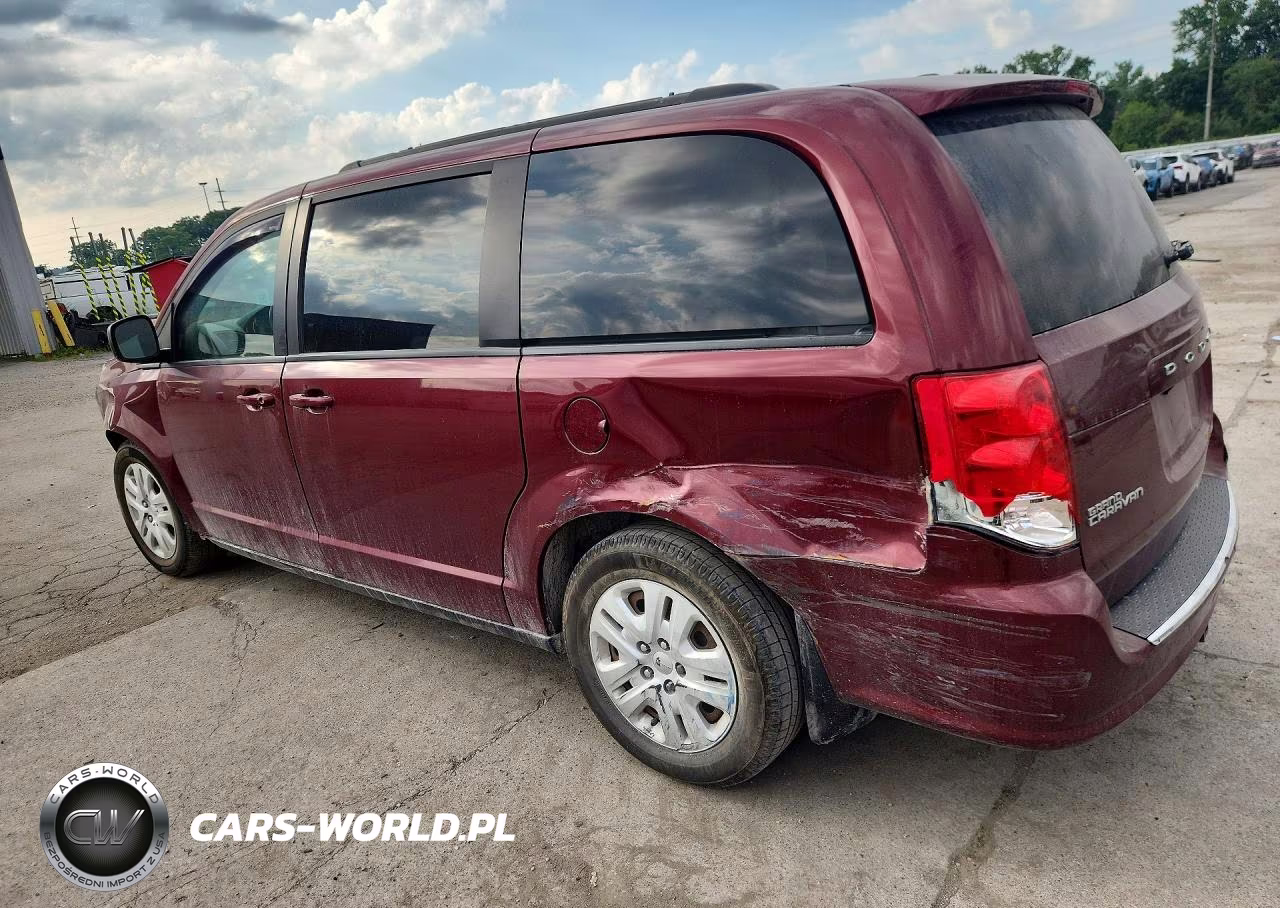 2019 Dodge Grand Caravan Se VIN:2C4RDGBG2KR502872 - 2