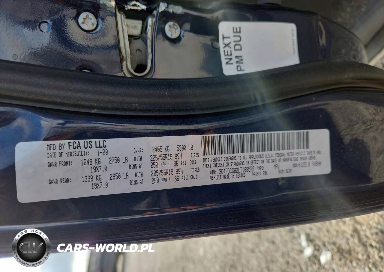 2020 Dodge Journey Crossroad VIN:3C4PDCGB2LT188572 - 14