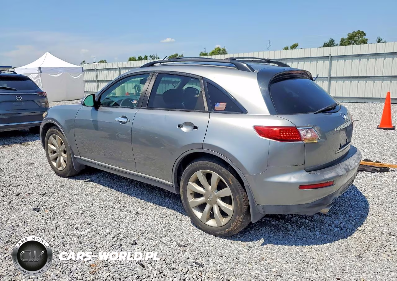 2003 Infiniti Fx35 Base VIN:JNRAS08U23X001054 - 2