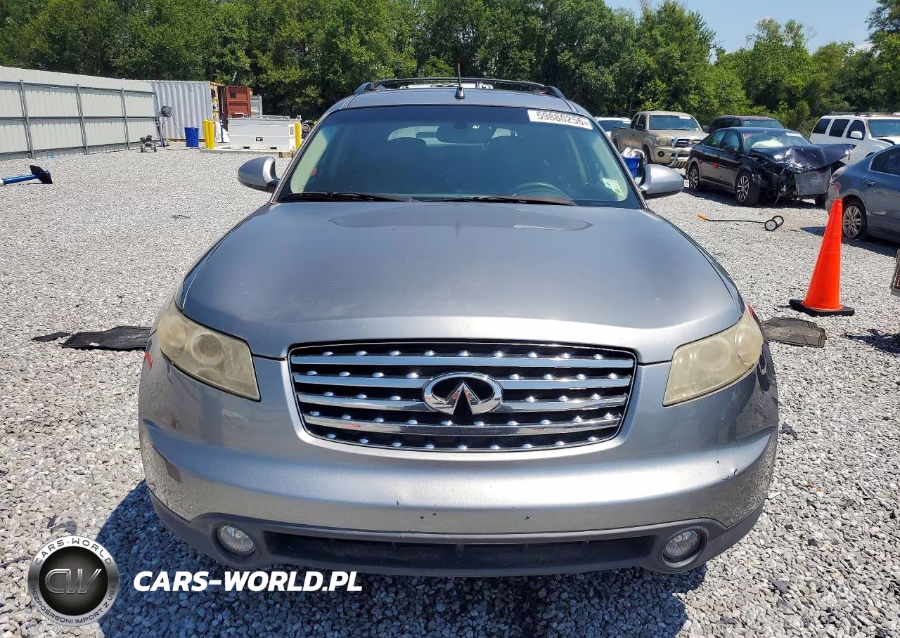 2003 Infiniti Fx35 Base VIN:JNRAS08U23X001054 - 5