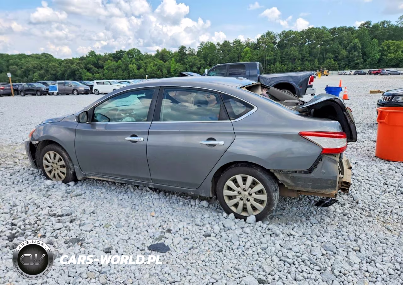 2015 Nissan Sentra Sv VIN:3N1AB7AP1FL686910 - 2