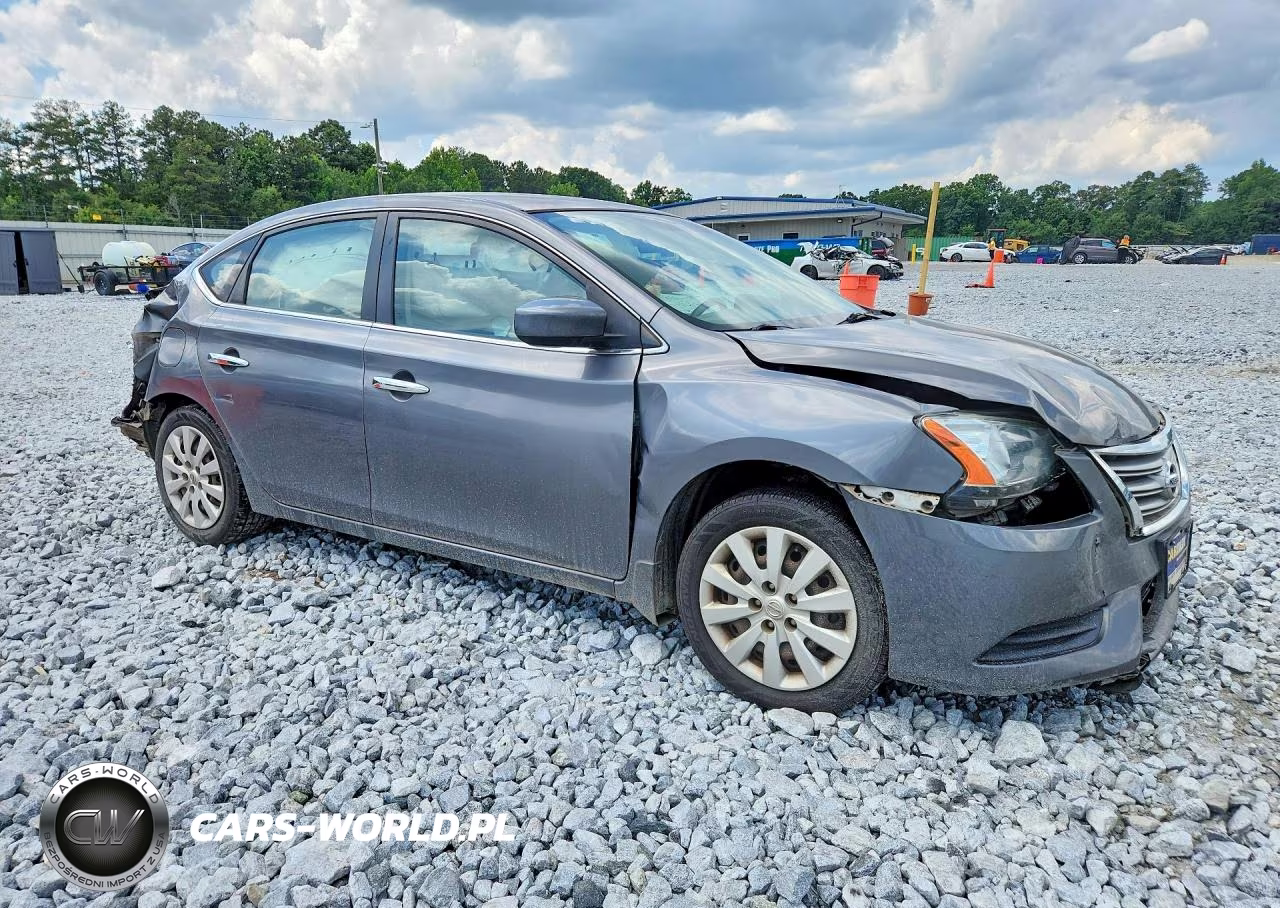 2015 Nissan Sentra Sv VIN:3N1AB7AP1FL686910 - 4