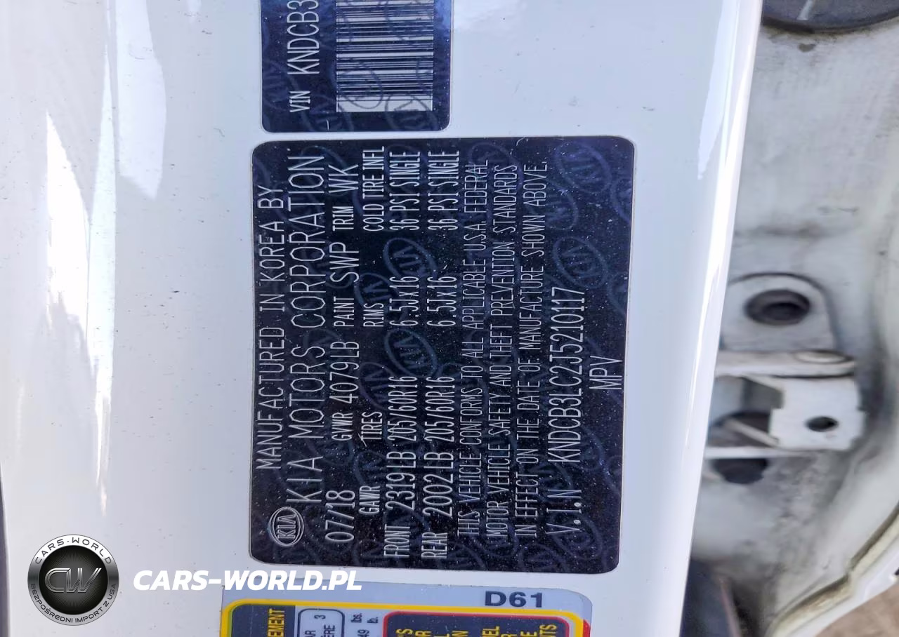 2018 Kia Niro Fe VIN:KNDCB3LC2J5210117 - 12