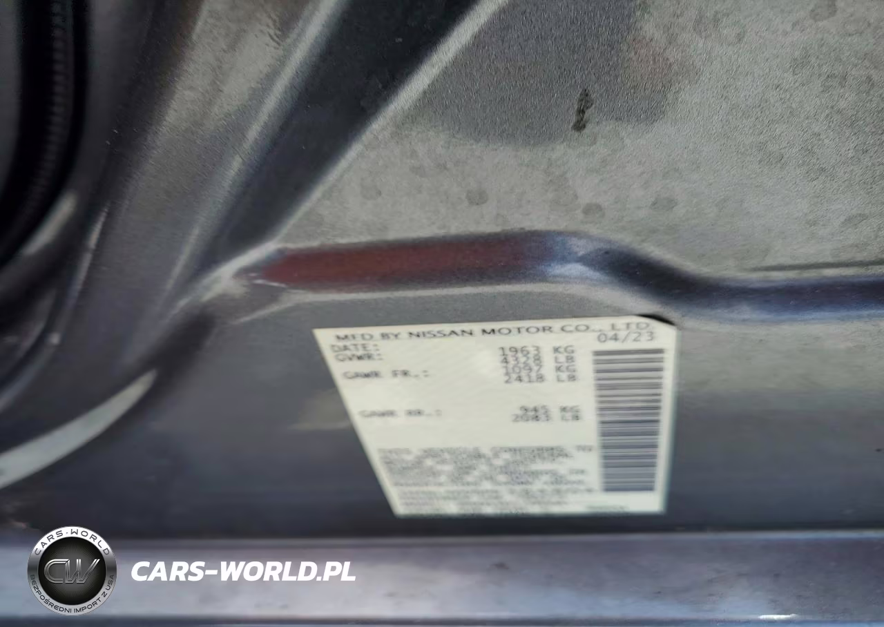 2023 Nissan Altima Sv VIN:1N4BL4DV6PN384804 - 12