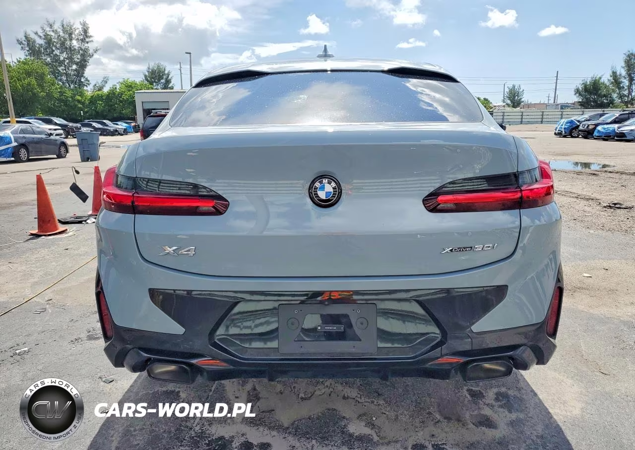 2025 BMW X4 xDrive30I VIN:5UX33DT08S9Y15390 - 6