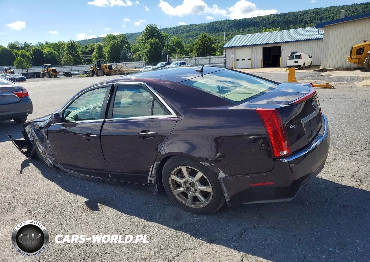 2008 Cadillac Cts VIN:1G6DG577780165636 - 2