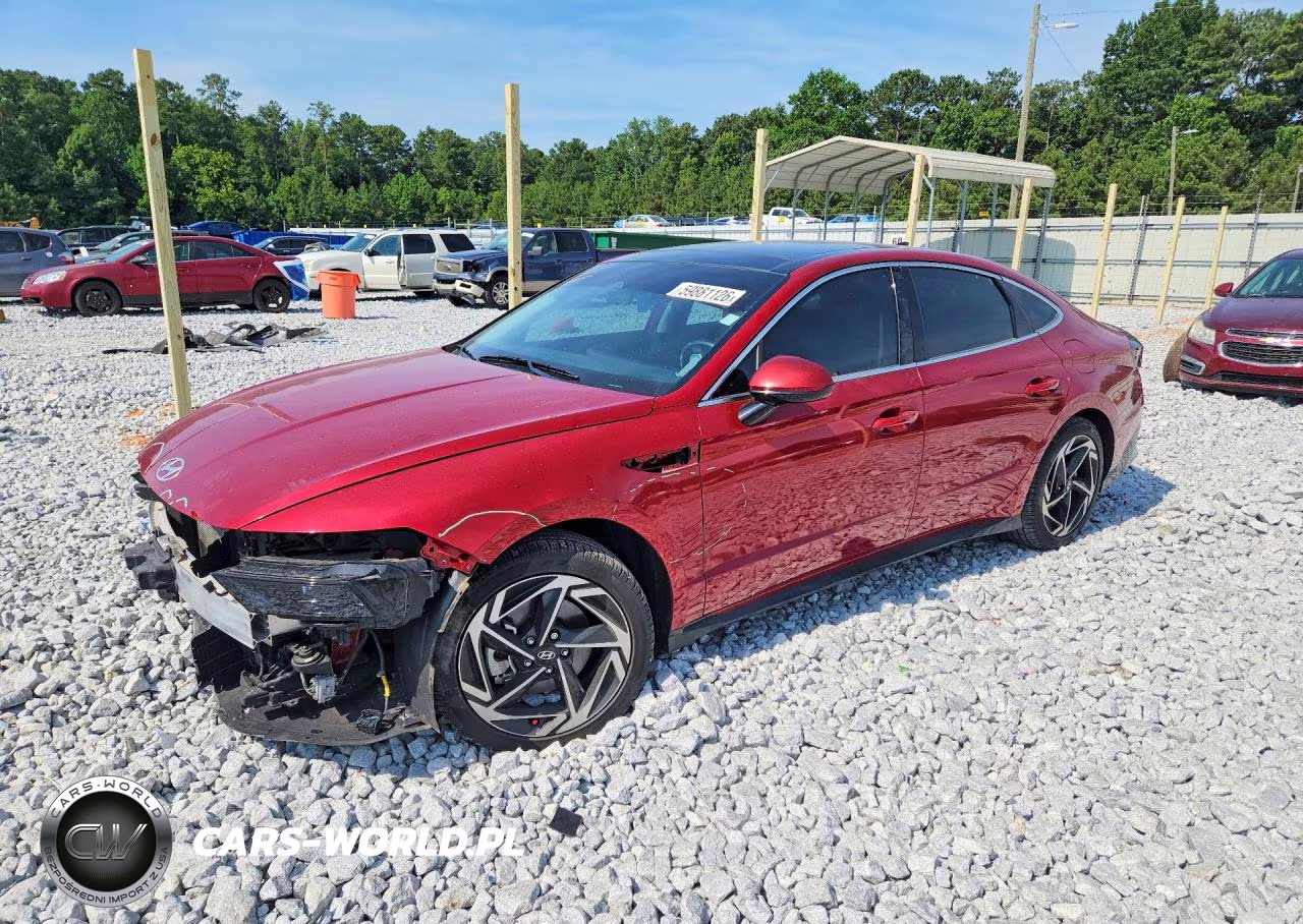 2024 Hyundai Sonata Sel VIN:KMHL14JA4RA354745 - 1
