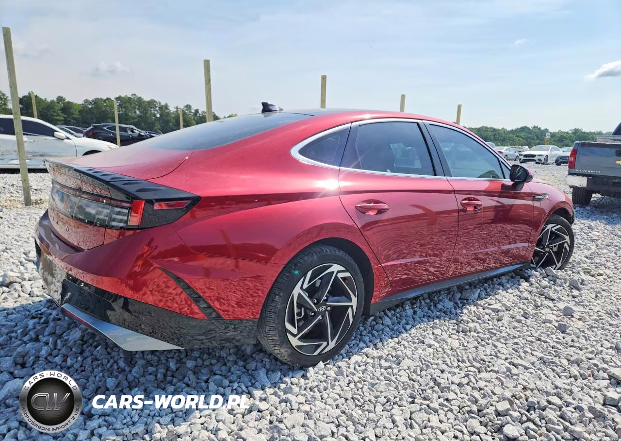2024 Hyundai Sonata Sel VIN:KMHL14JA4RA354745 - 3