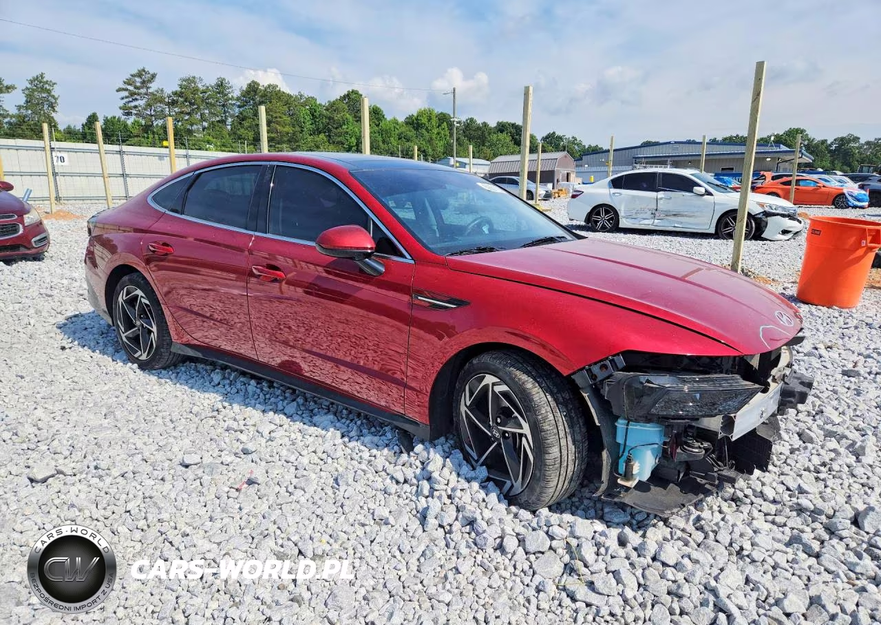 2024 Hyundai Sonata Sel VIN:KMHL14JA4RA354745 - 4