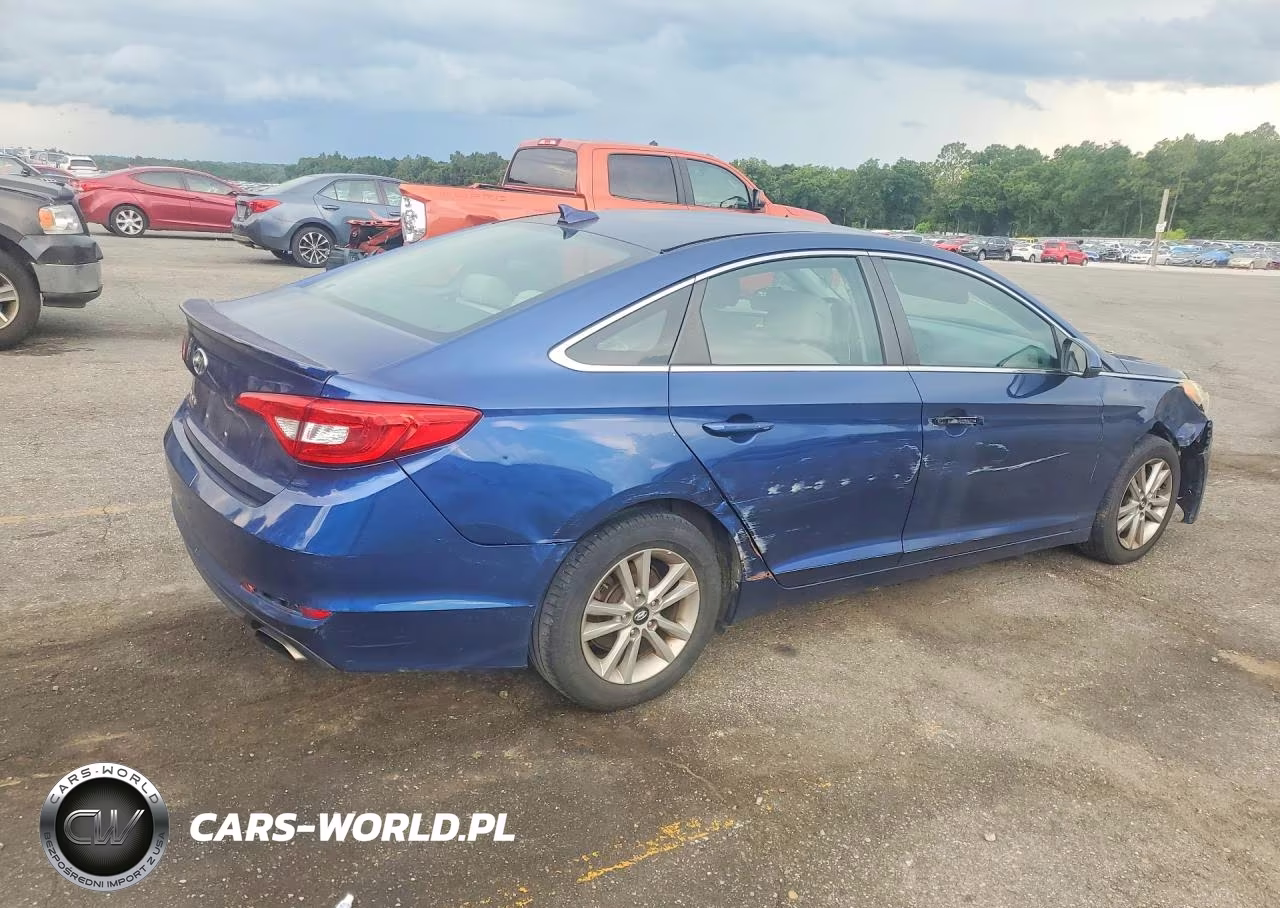 2016 Hyundai Sonata Se VIN:5NPE24AFXGH357144 - 3