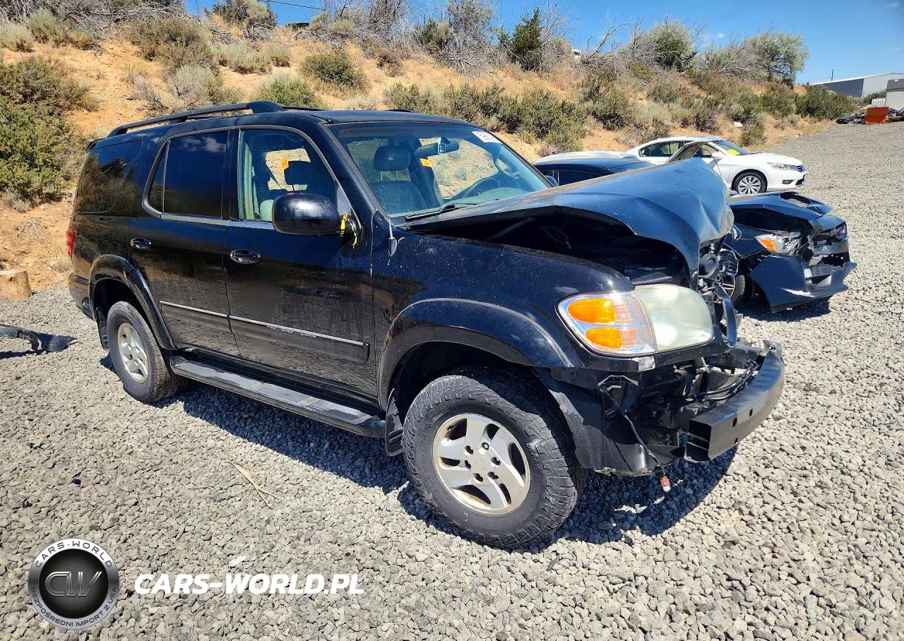 2002 Toyota Sequoia Limited VIN:5TDBT48A82S080944 - 4