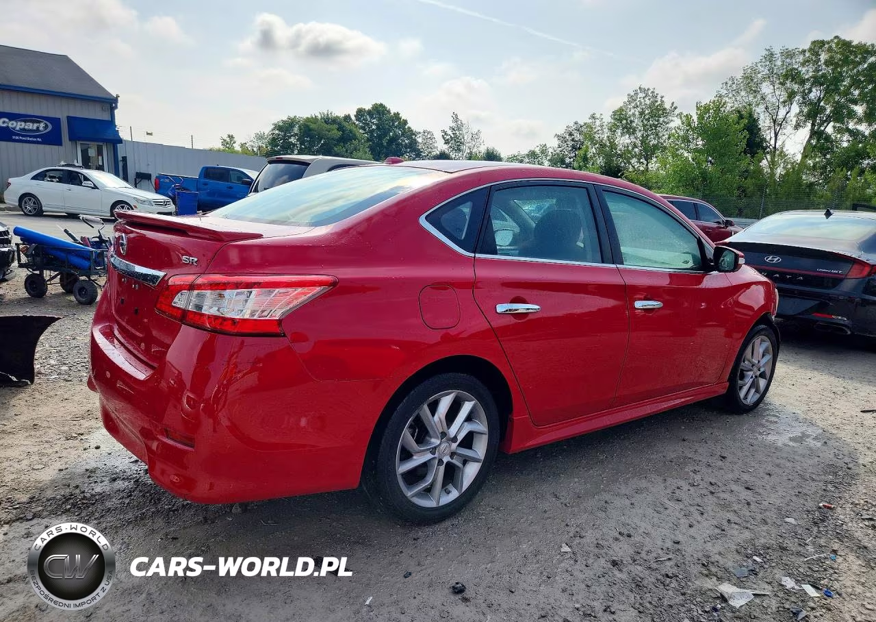 2015 Nissan Sentra Sr VIN:3N1AB7AP5FY332116 - 3
