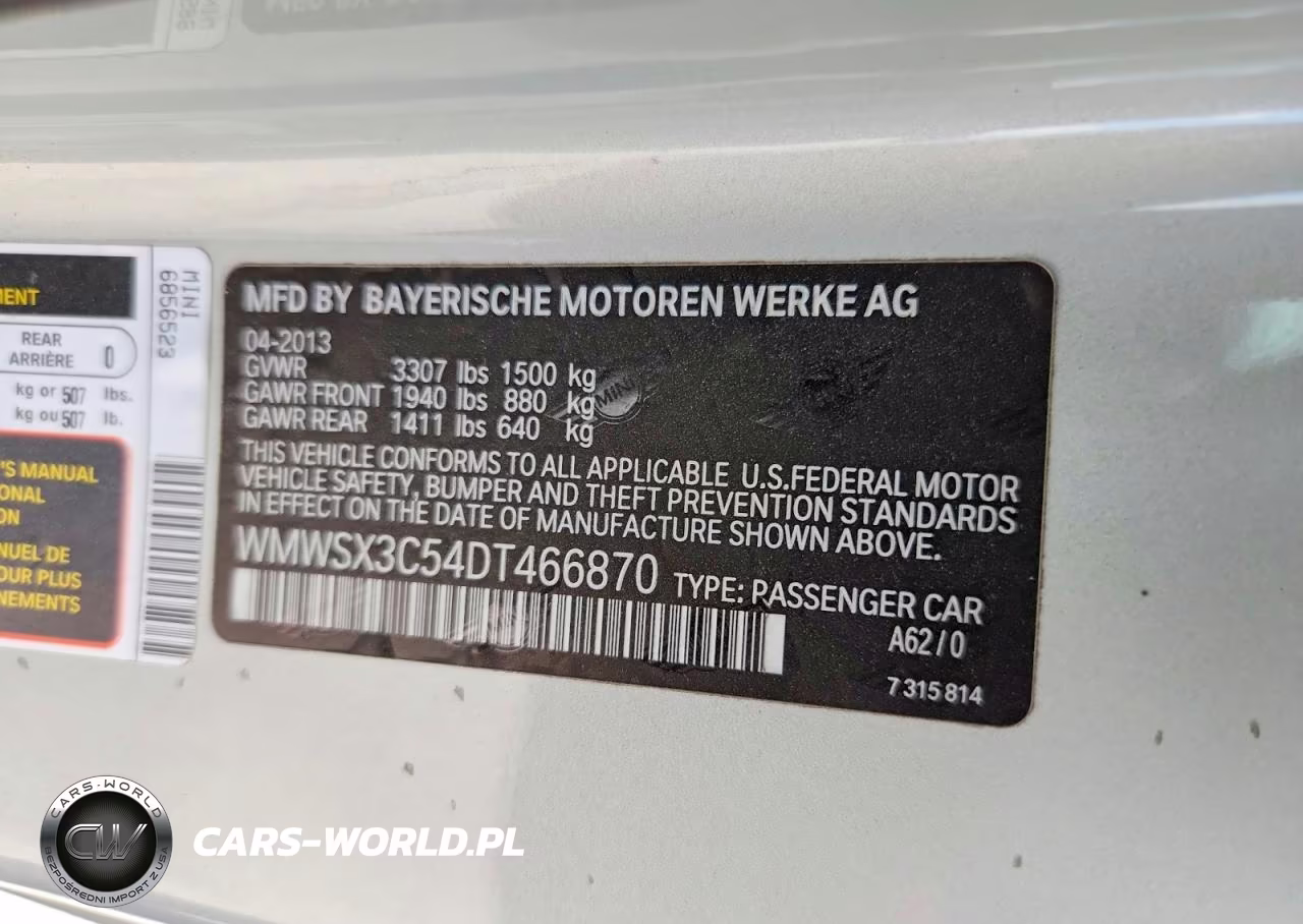 2013 Mini Cooper Coupe S VIN:WMWSX3C54DT466870 - 12