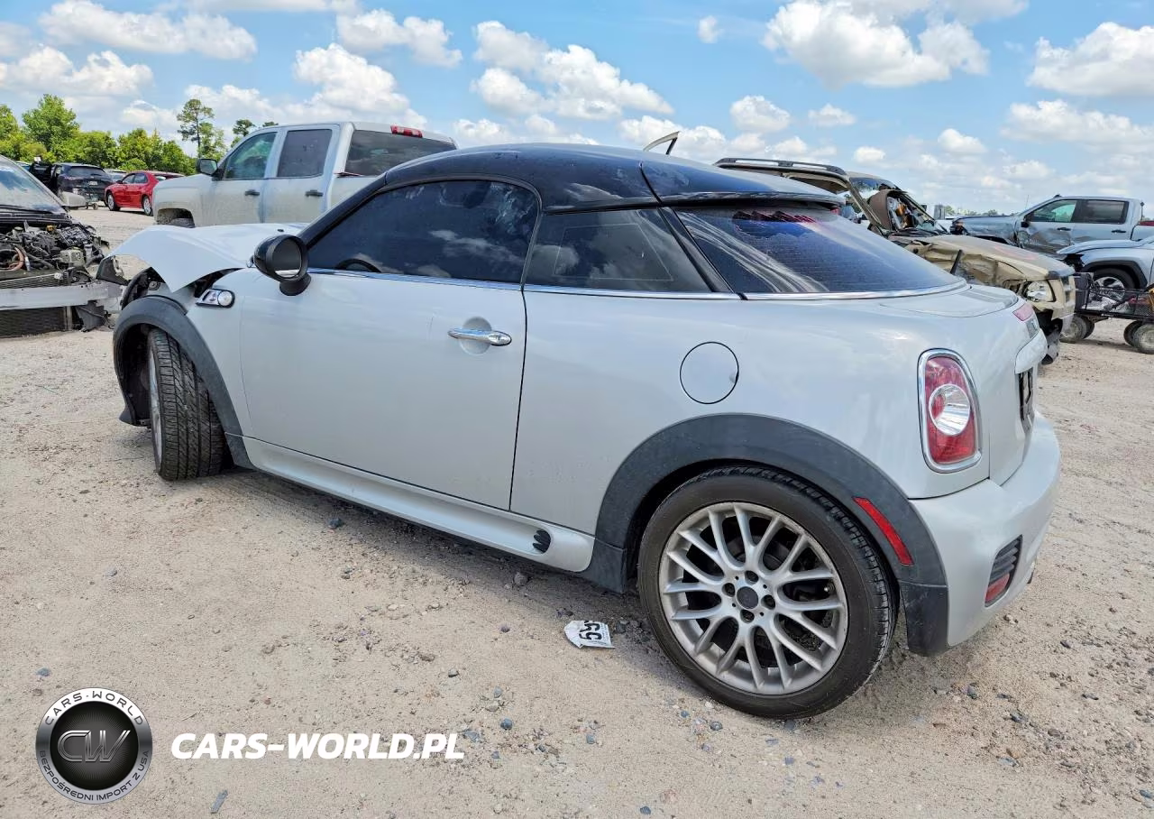 2013 Mini Cooper Coupe S VIN:WMWSX3C54DT466870 - 2