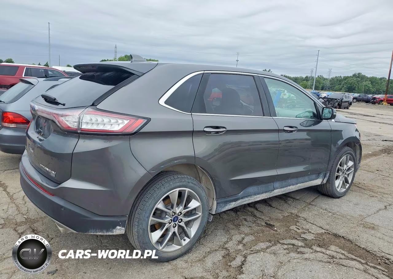2018 Ford Edge Titanium VIN:2FMPK4K89JBC28187 - 3