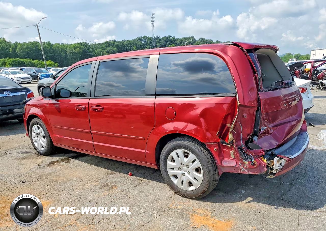 2015 Dodge Grand Caravan Se VIN:2C4RDGBG5FR664243 - 2