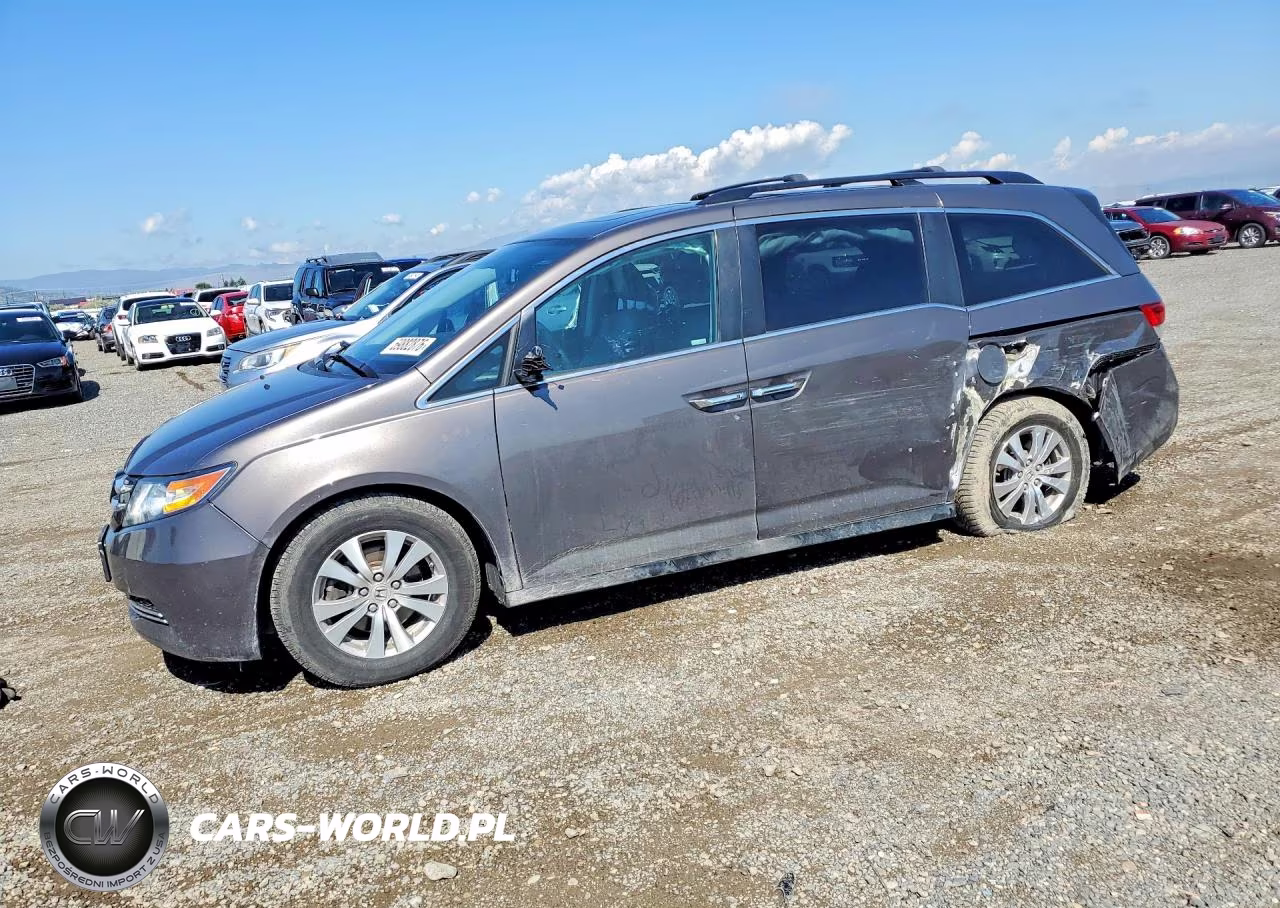 2015 Honda Odyssey Exl VIN:5FNRL5H69FB004482 - 1
