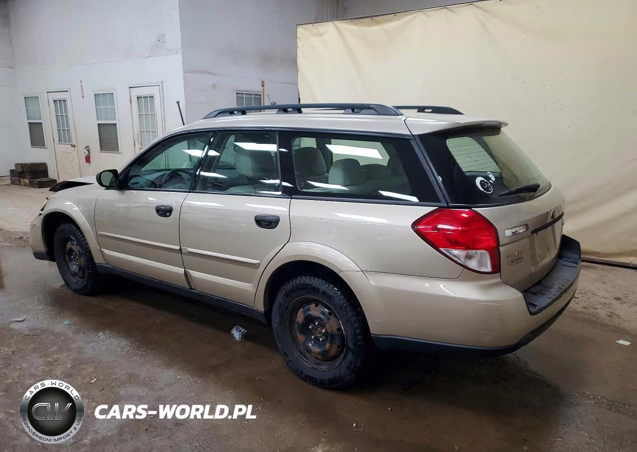 2008 Subaru Outback VIN:4S4BP60C987312530 - 2
