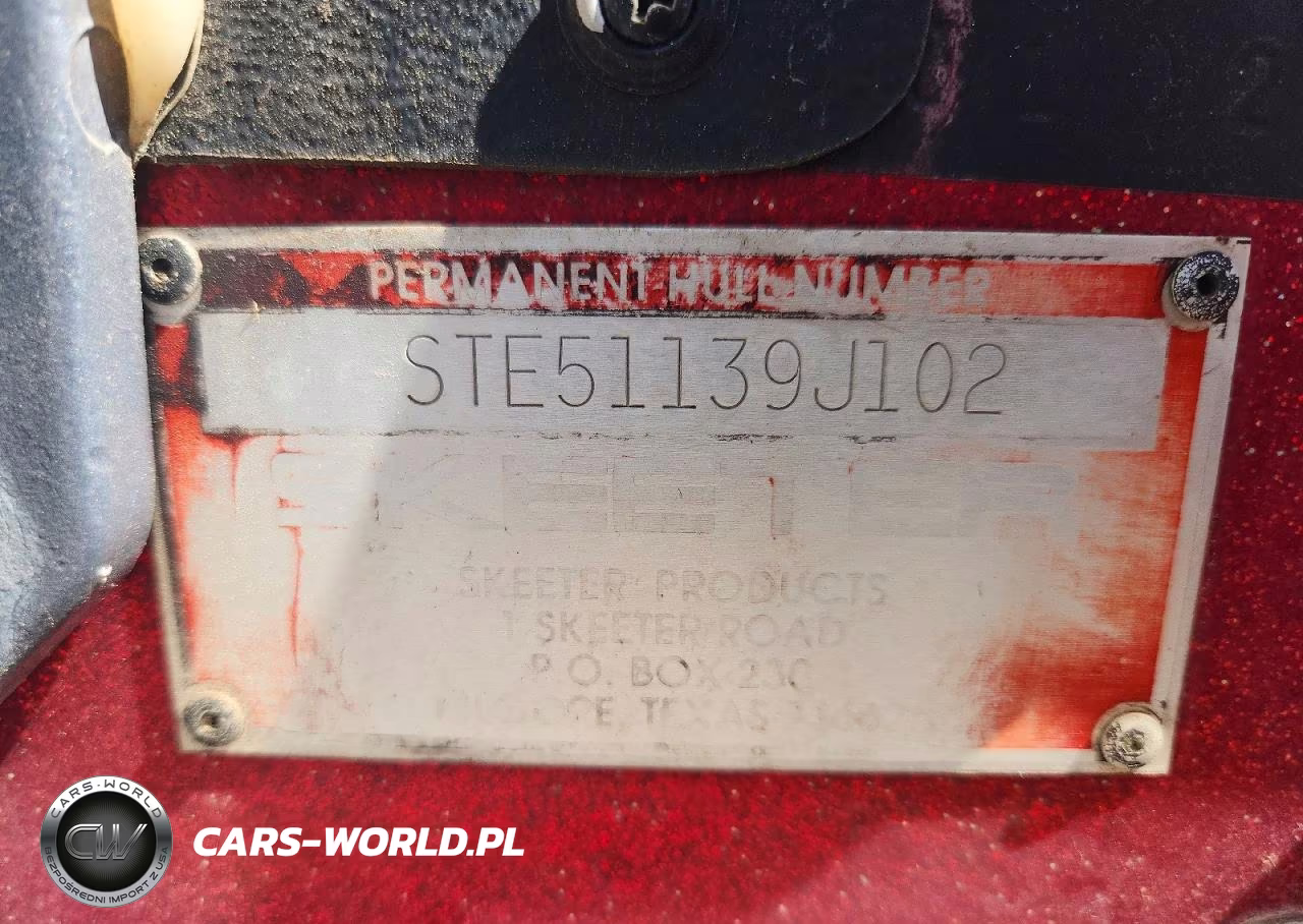 2002 Skeeter Boat VIN:STE51139J102 - 10