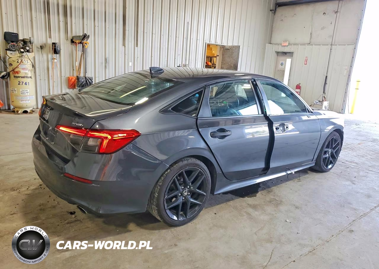 2022 Honda Civic Sport VIN:2HGFE2F59NH565734 - 3