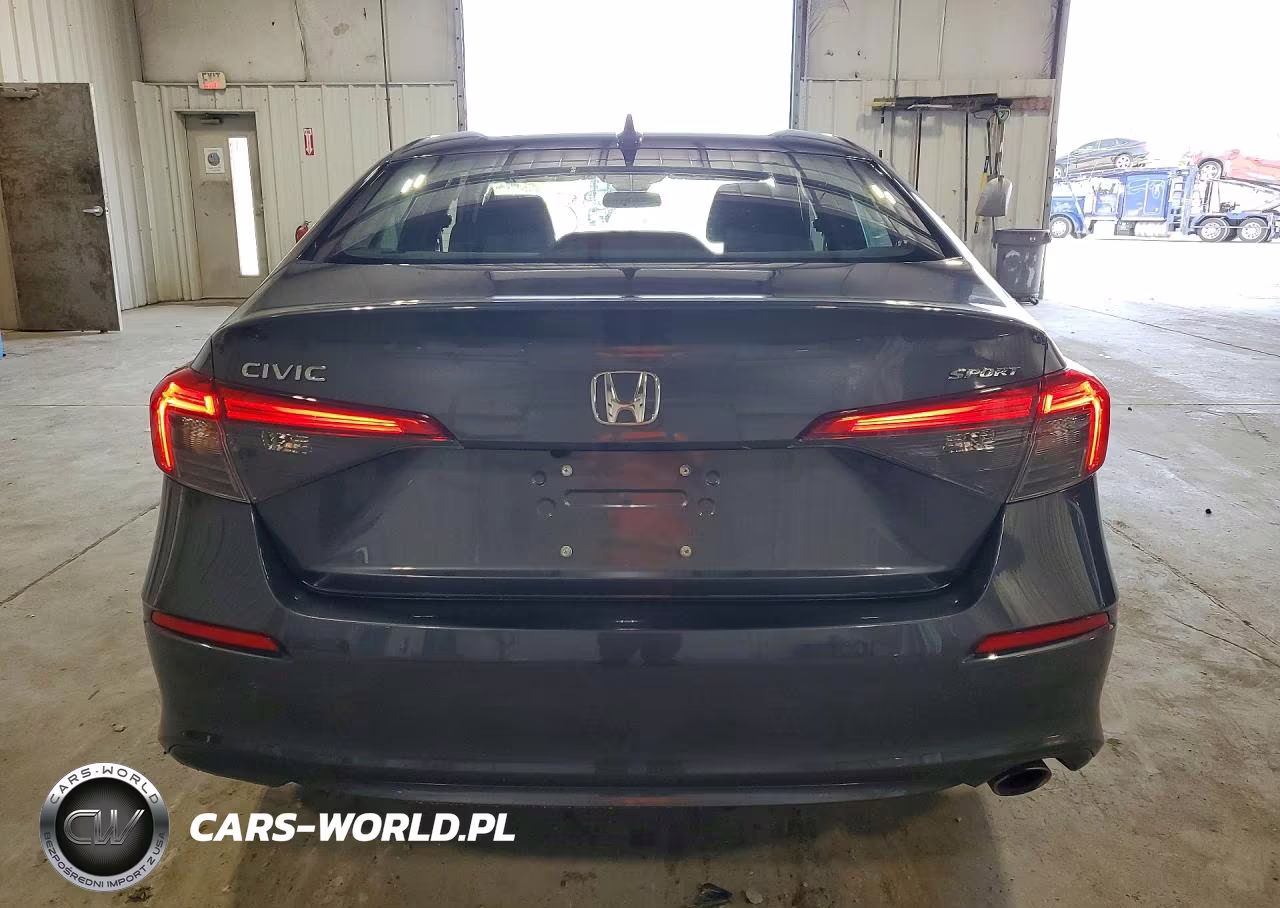 2022 Honda Civic Sport VIN:2HGFE2F59NH565734 - 6