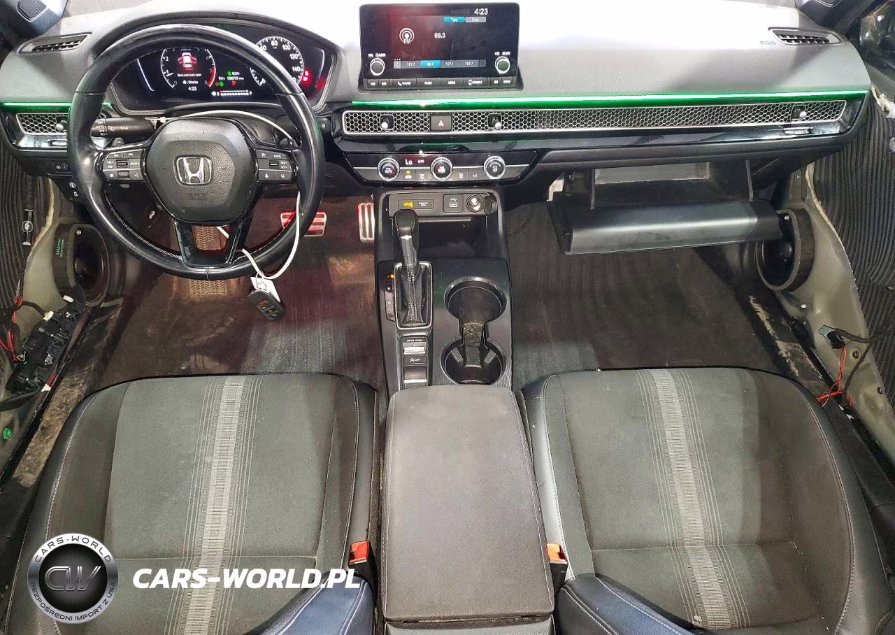 2022 Honda Civic Sport VIN:2HGFE2F59NH565734 - 8