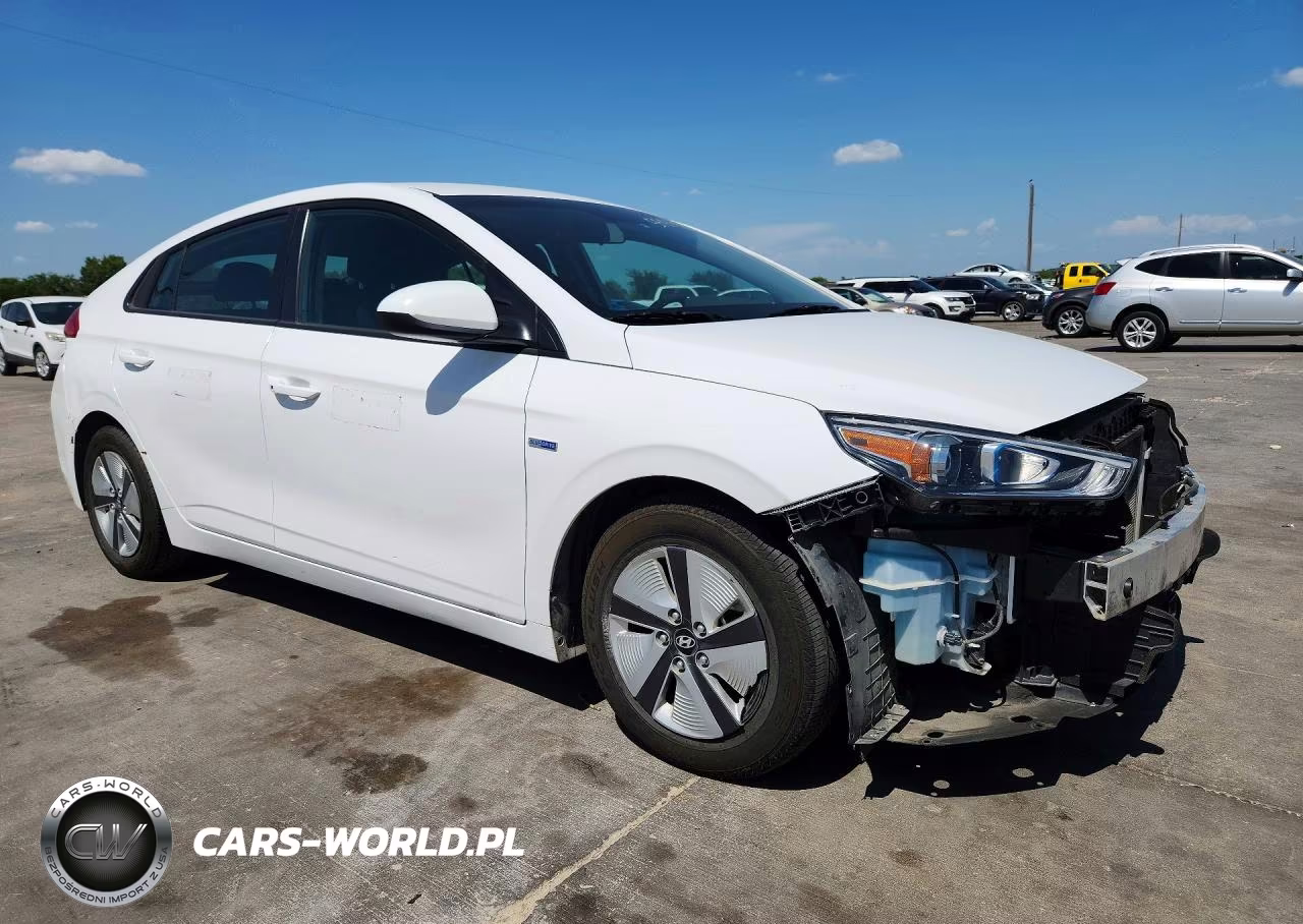 2017 Hyundai Ioniq Blue VIN:KMHC65LC4HU034571 - 4