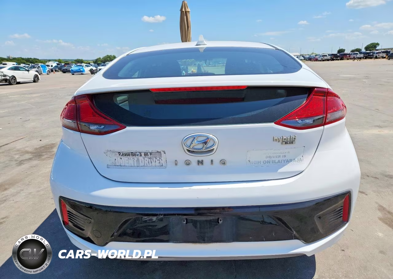 2017 Hyundai Ioniq Blue VIN:KMHC65LC4HU034571 - 6