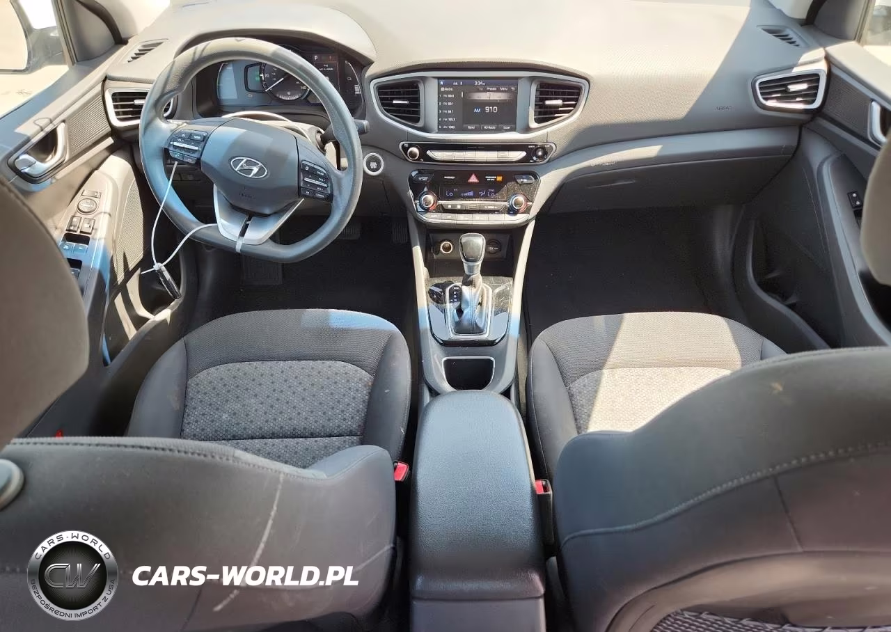 2017 Hyundai Ioniq Blue VIN:KMHC65LC4HU034571 - 8