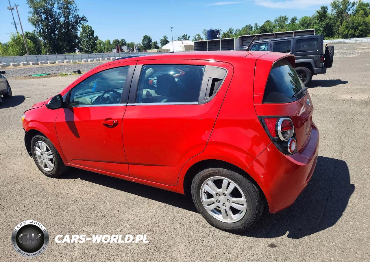 2013 Chevrolet Sonic Lt VIN:1G1JC6SG7D4104257 - 2