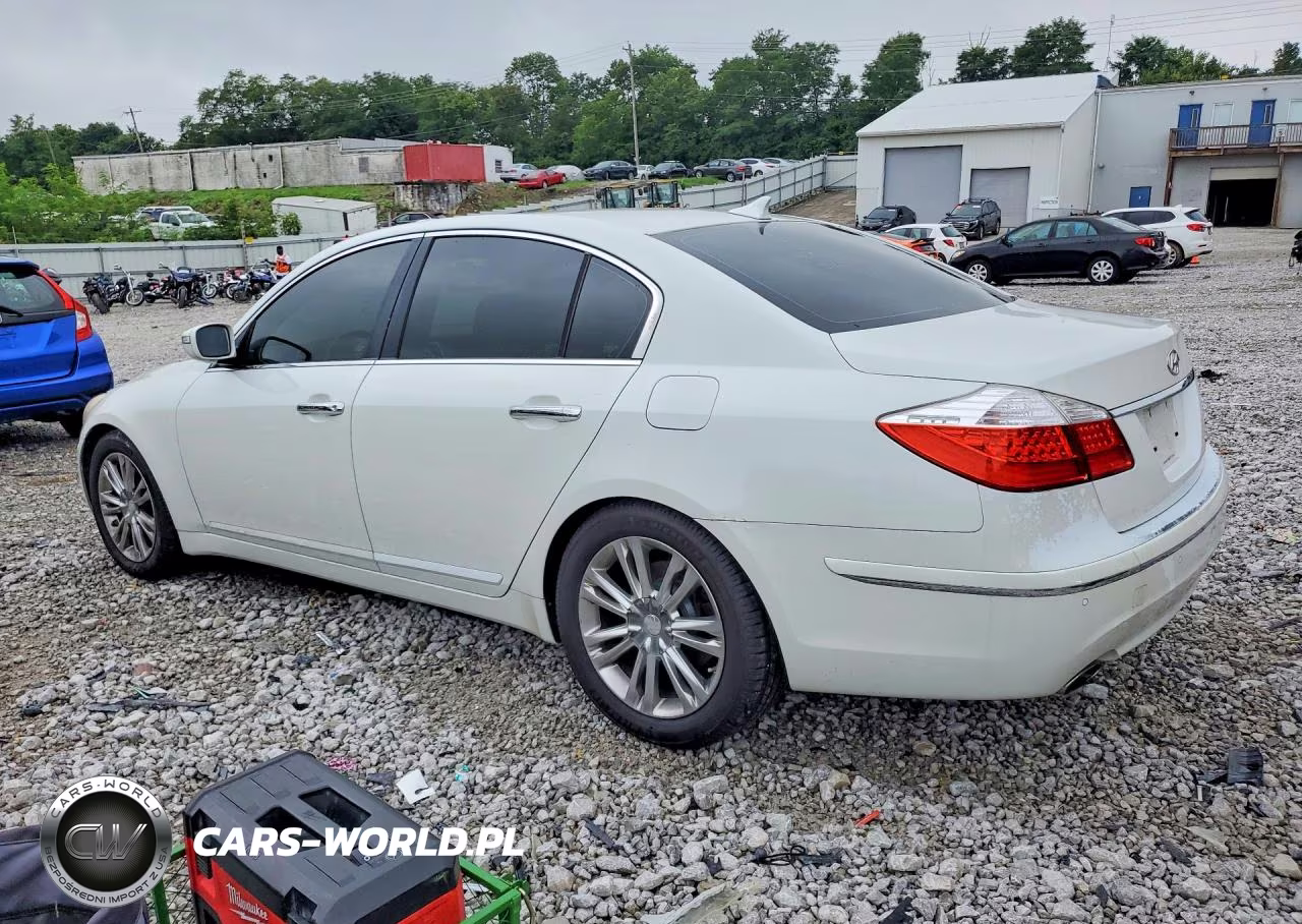2010 Hyundai Genesis 3.8L VIN:KMHGC4DE4AU087152 - 2