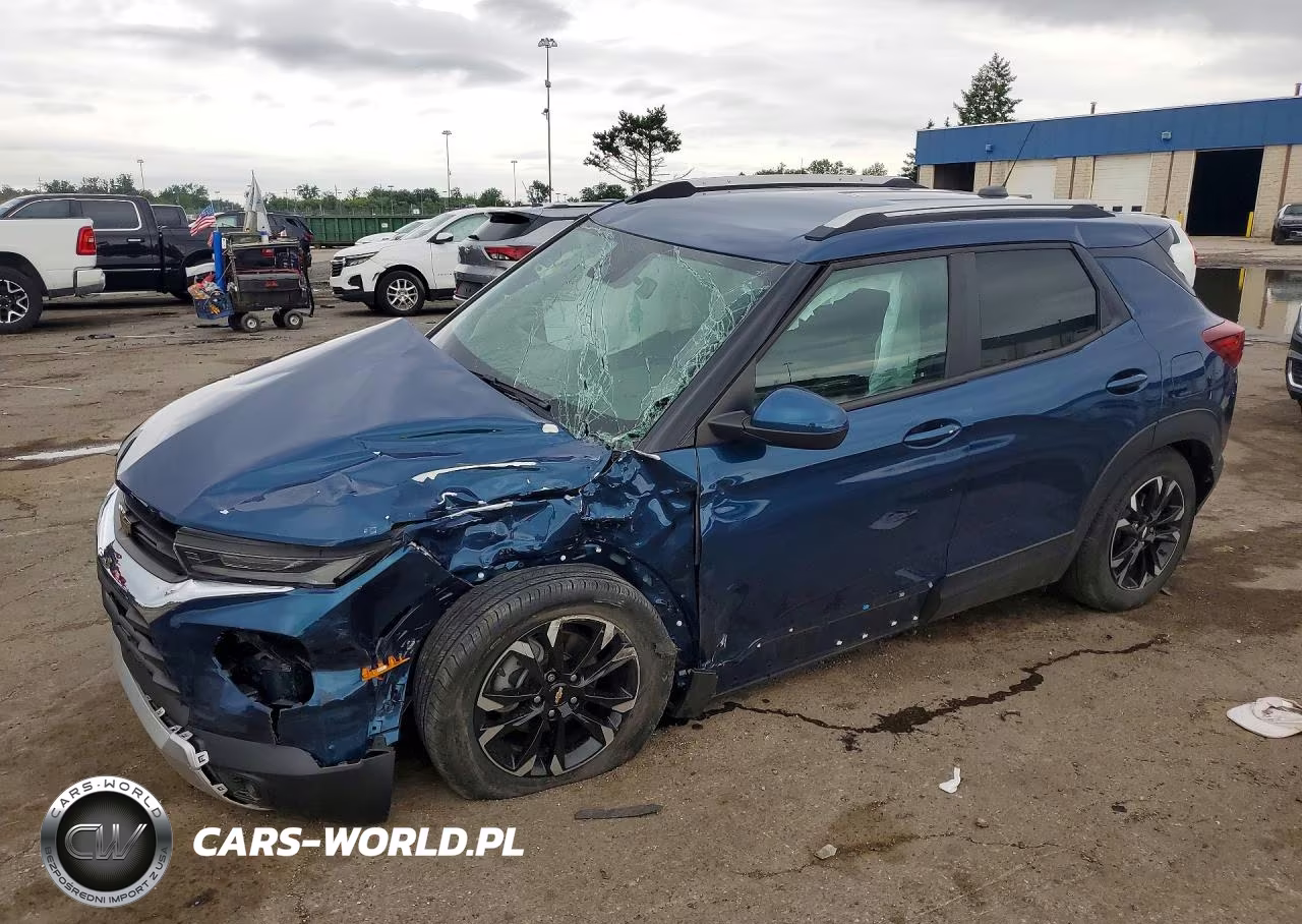 2021 Chevrolet Trailblazer Lt VIN:KL79MRSL8MB070781 - 1