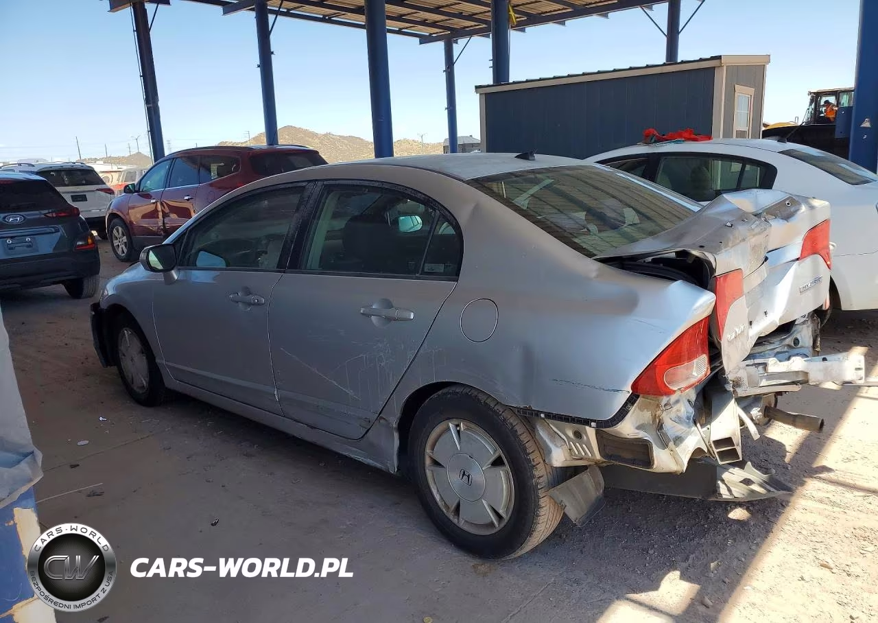 2008 Honda Civic Hybrid VIN:JHMFA36288S017211 - 2