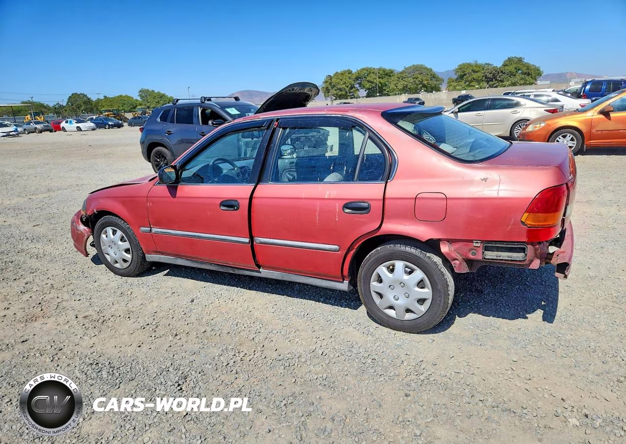 1996 Honda Civic Lx VIN:1HGEJ667XTL000277 - 2