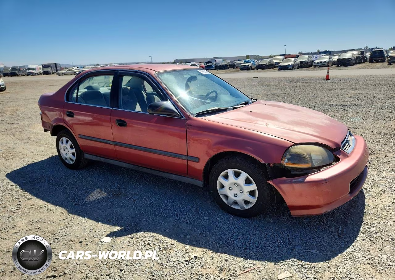 1996 Honda Civic Lx VIN:1HGEJ667XTL000277 - 4