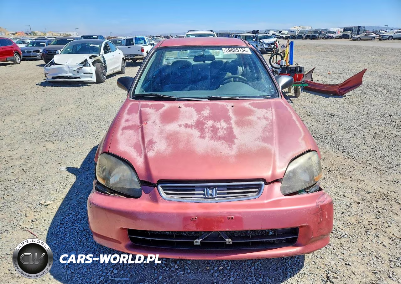 1996 Honda Civic Lx VIN:1HGEJ667XTL000277 - 5